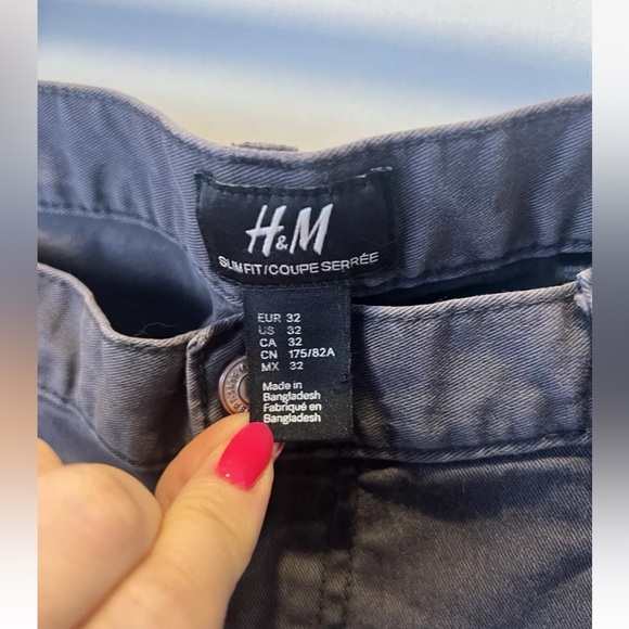 Gray H&M Jeans Men’s 32 Read Description Classic Casual - Picture 3 of 5